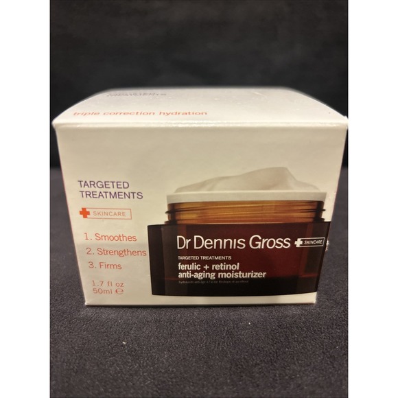 Dr. Dennis Gross Other - DR DENNIS GROSS FERULIC ACID + RETINOL ANTI AGING MOISTURIZER  1.7 OZ BOXED Rare